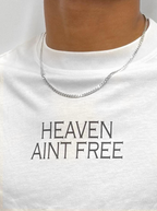 חולצת עין אוברסייז לבן