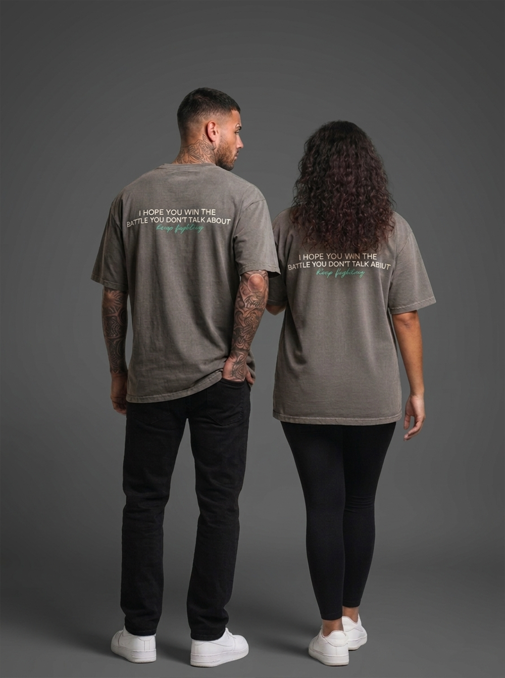 הקרבות שלך  | חולצת אוברסייז פרימיום יוניסקס