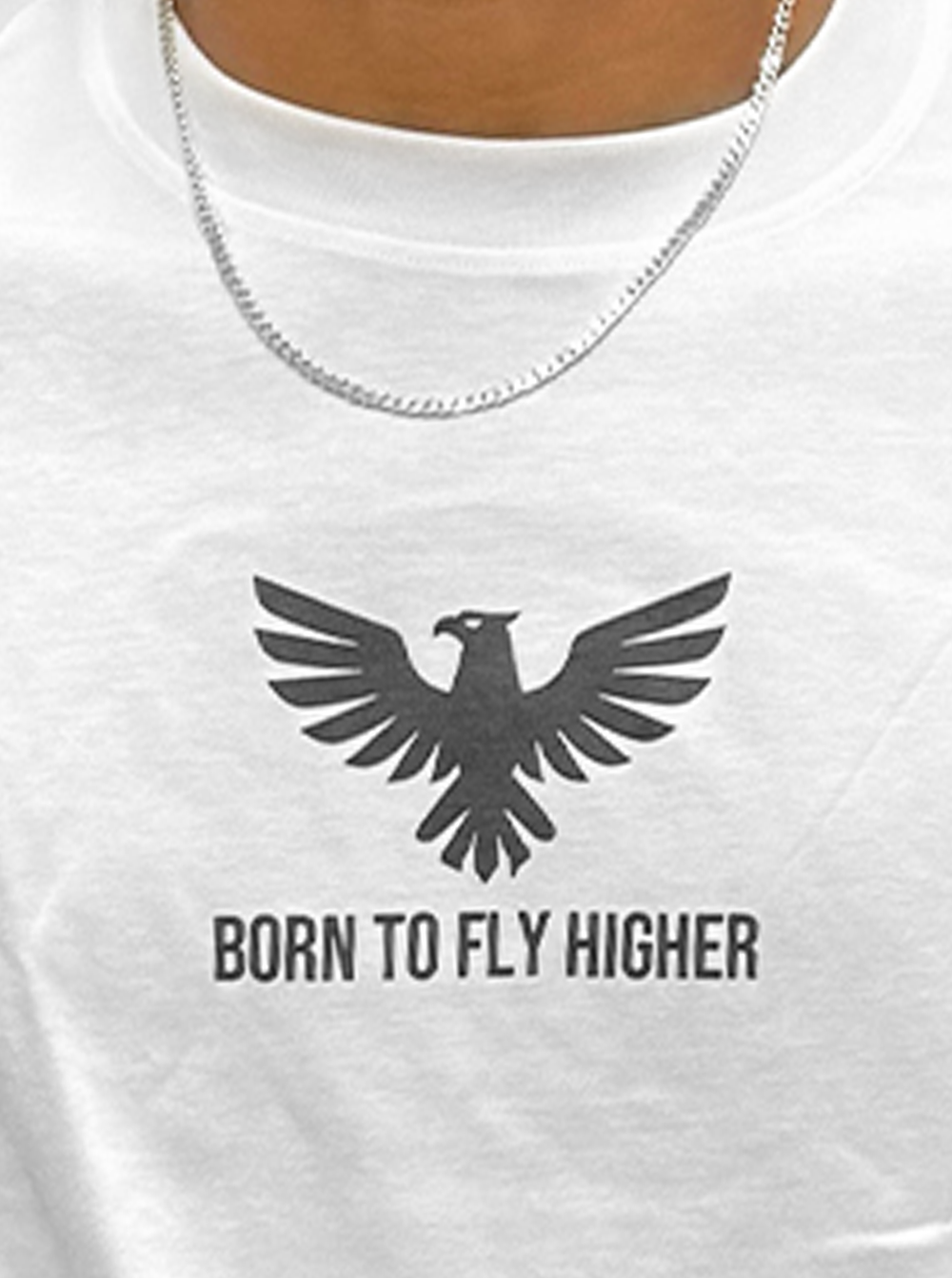 חולצת נשר אוברסייז גבר